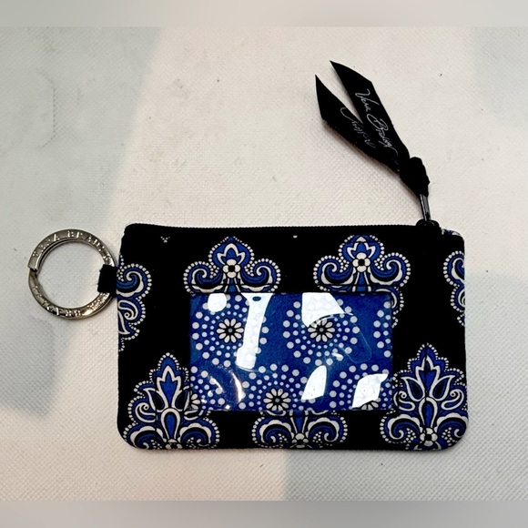 Vera Bradley | Calypso Blue ID holder/keyring/coin purse - Picture 1 of 14